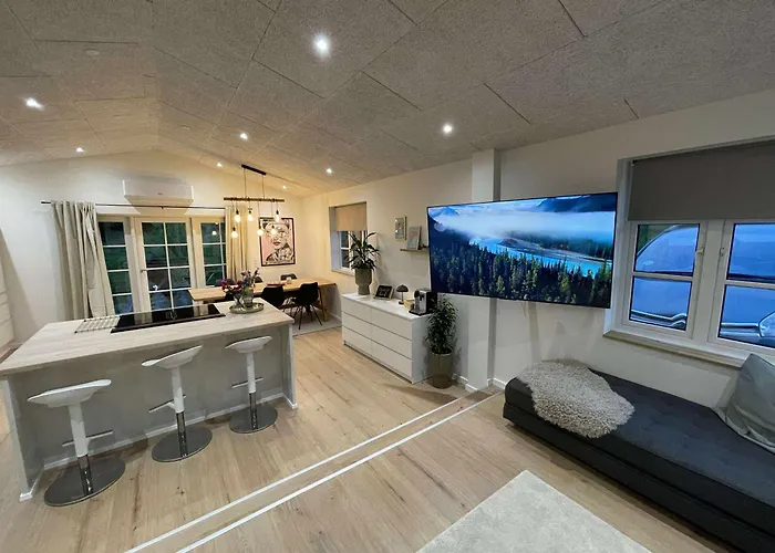 빌라 Naturperle Midt I Skoven, Ved So Og Eng