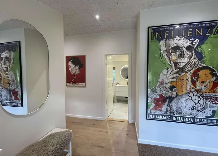 빌라 Naturperle Midt I Skoven, Ved So Og Eng 바일레